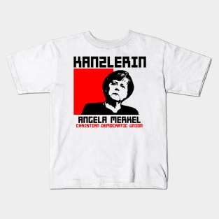 Kanzlerin Angela Merkel Kids T-Shirt